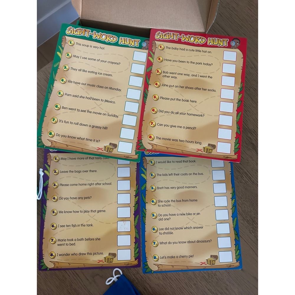 Lakeshore Using Sight Words Educational Learning Activity - Picture 7 of 7